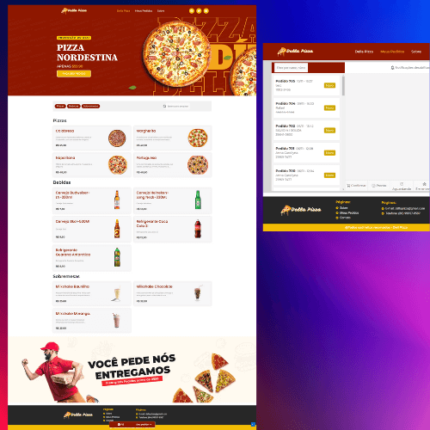 Pizzaria Delívery + Pedidos Via WhatsApp
