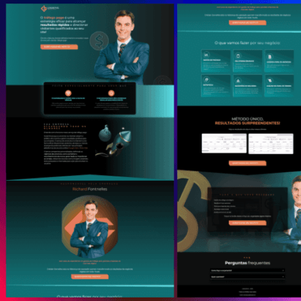 Landing Page Gestor de Tráfego